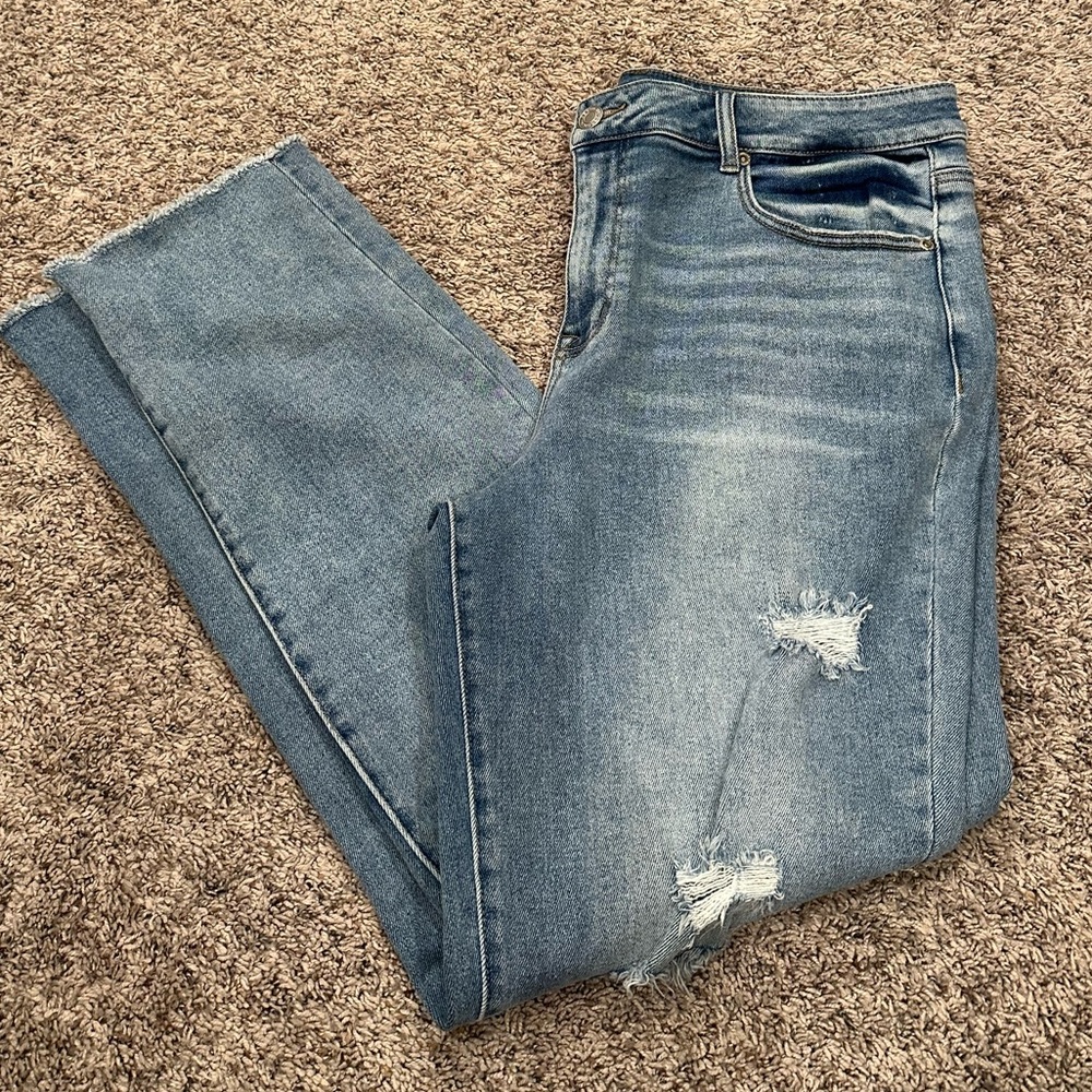 Maurices Boyfriend Jeans High Rise Size 18